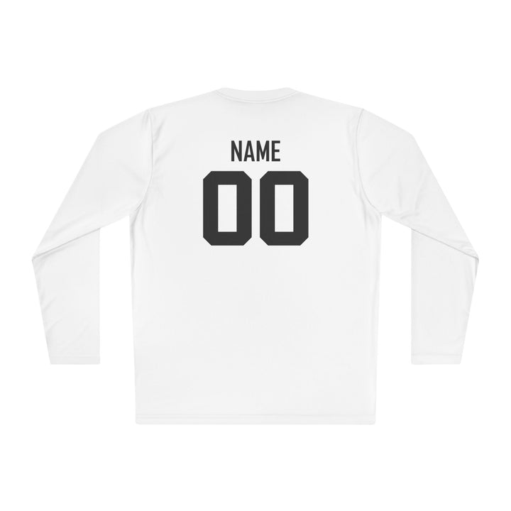 Canton Lions Football &amp; Cheer Unisex Adult Long Sleeve Moisture Wicking Shirt