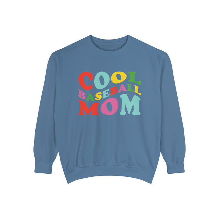 Cool Baseball Mom Unisex Adult Premium Crewneck Sweatshirt