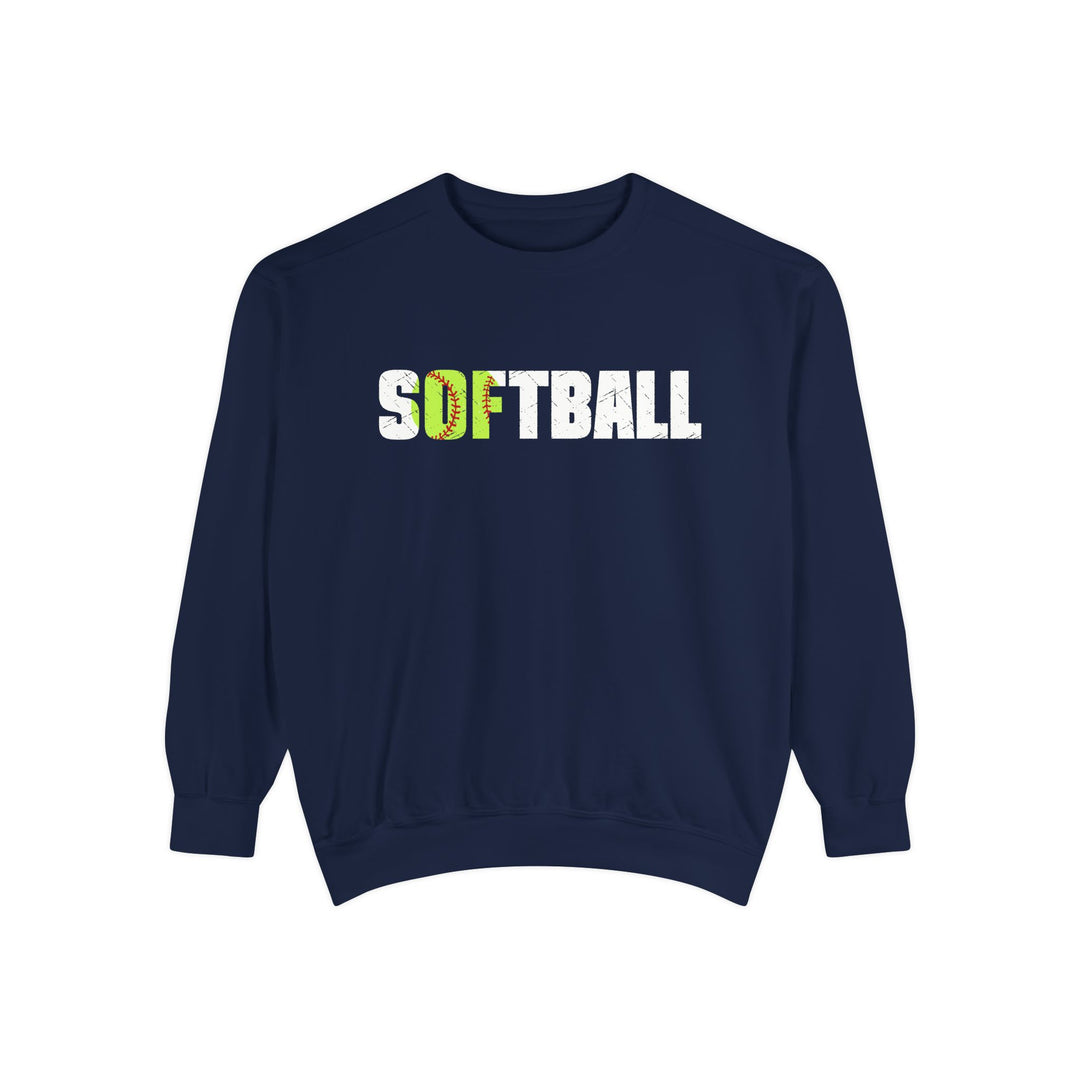 Softball Unisex Adult Premium Crewneck Sweatshirt