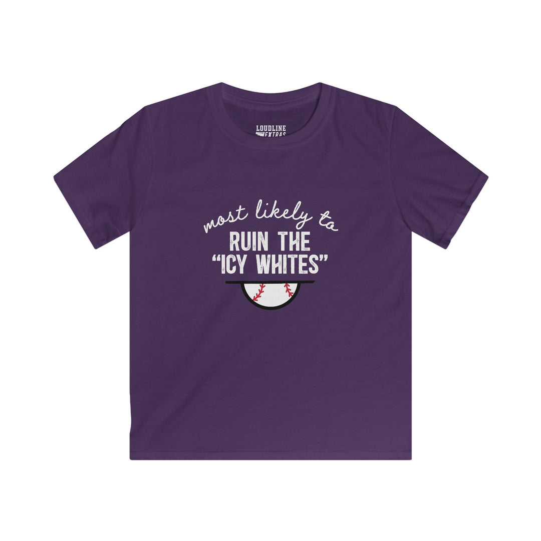 Most Likely To Baseball Unisex Youth T-Shirt