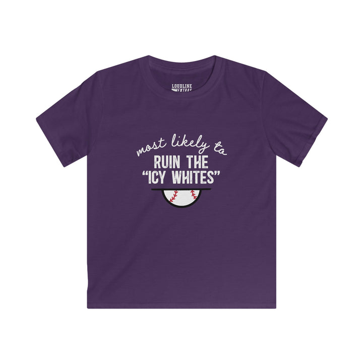Most Likely To Baseball Unisex Youth T-Shirt