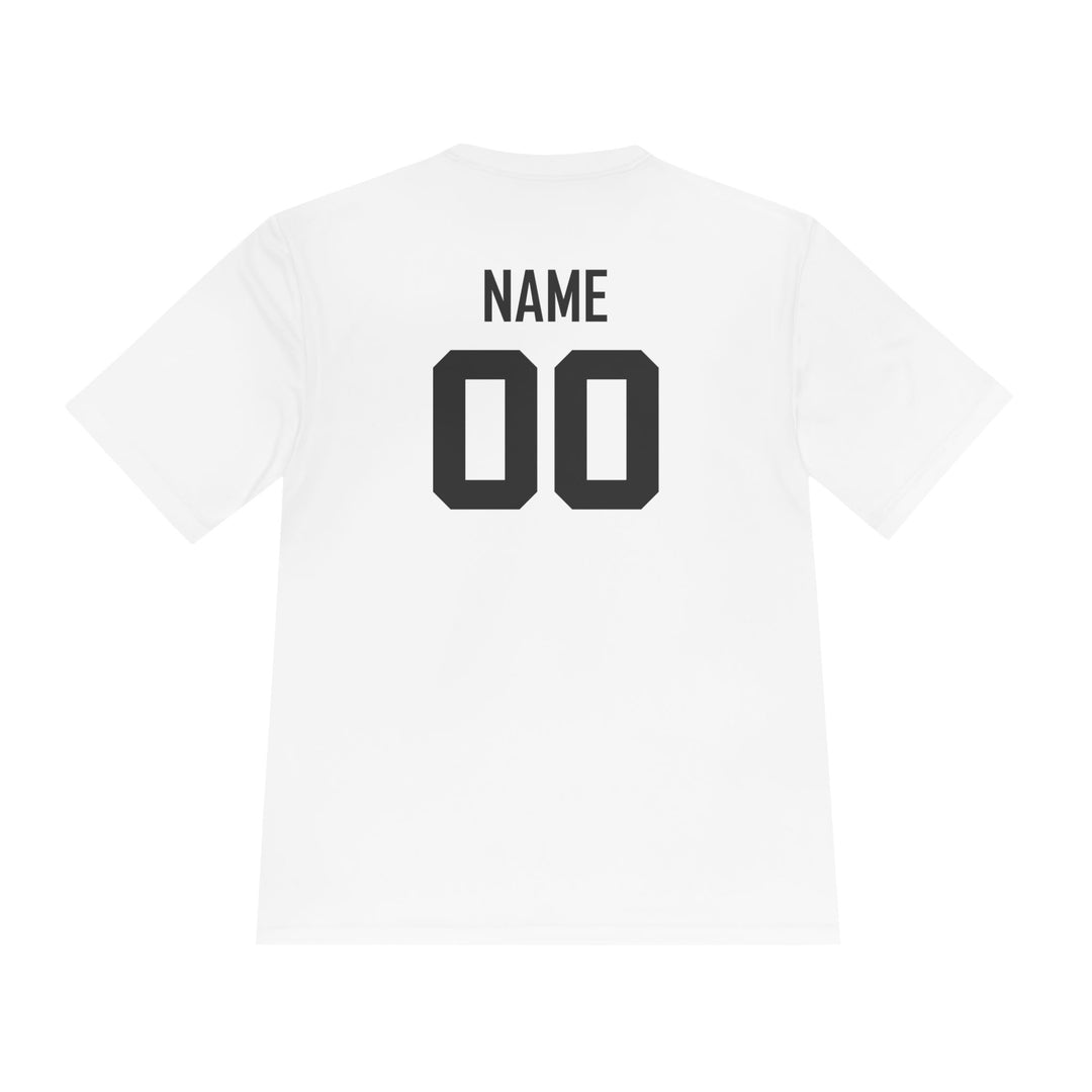 T-Black Dugout Unisex Adult Moisture Wicking T-Shirt - Front Design Only w/Optional Customization