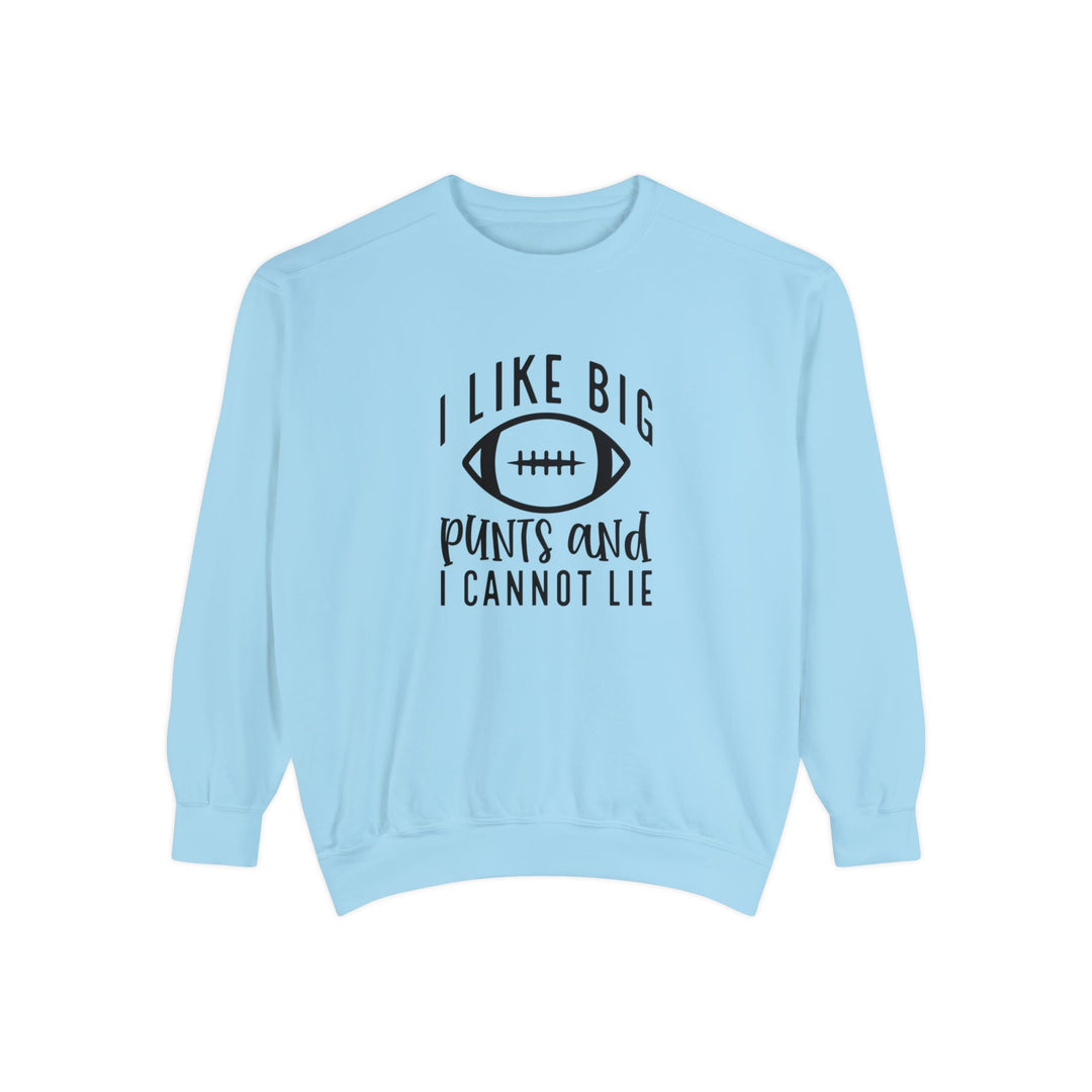 I Like Big Punts Football Unisex Adult Premium Crewneck Sweatshirt