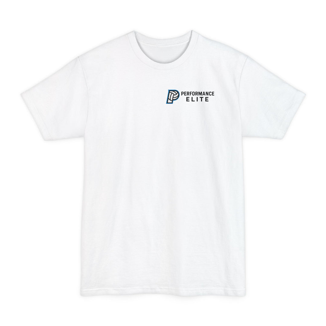Performance Elite Unisex Adult Premium Tall T-Shirt w/Front &amp; Back Logo