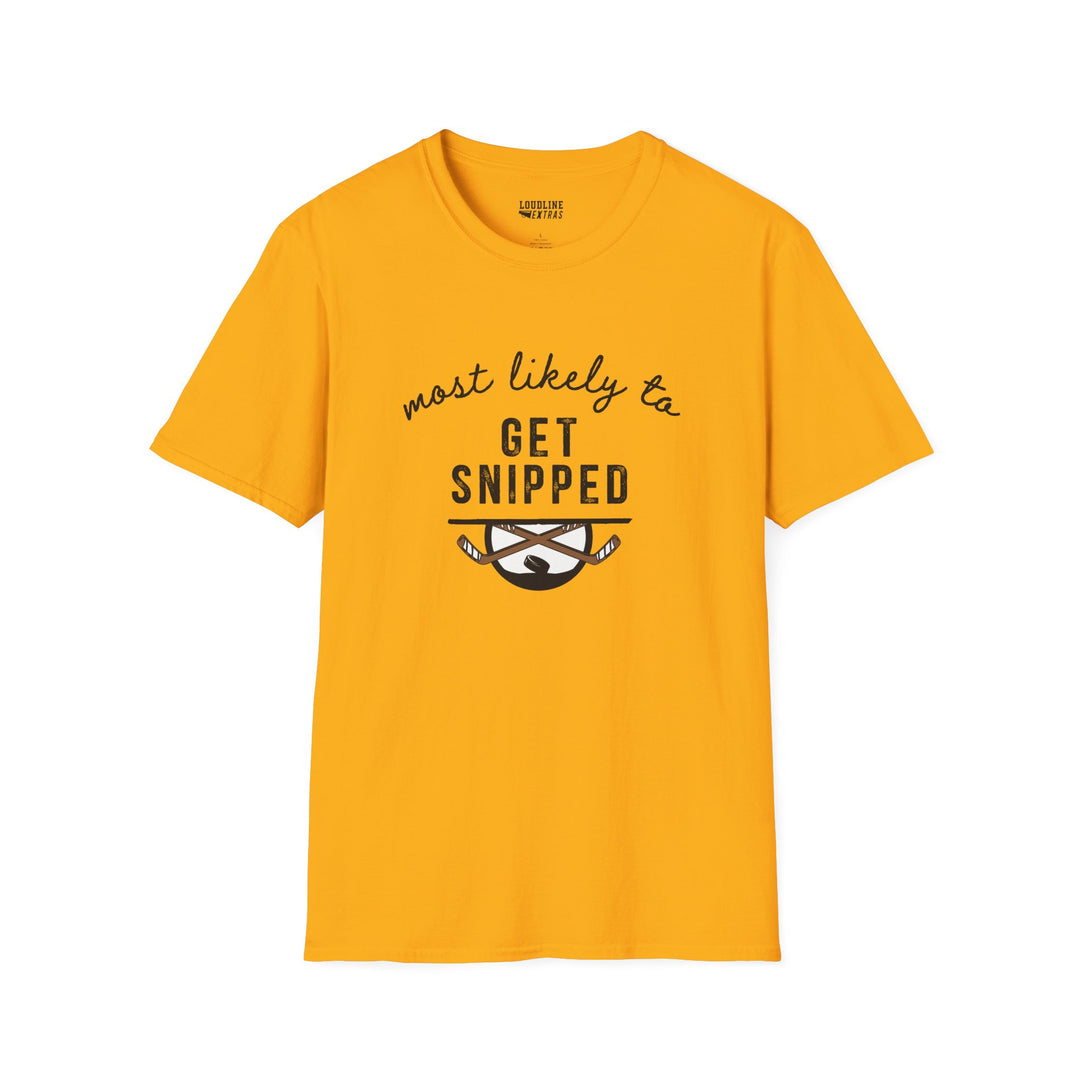 Most Likely To Hockey Unisex Adult T-Shirt
