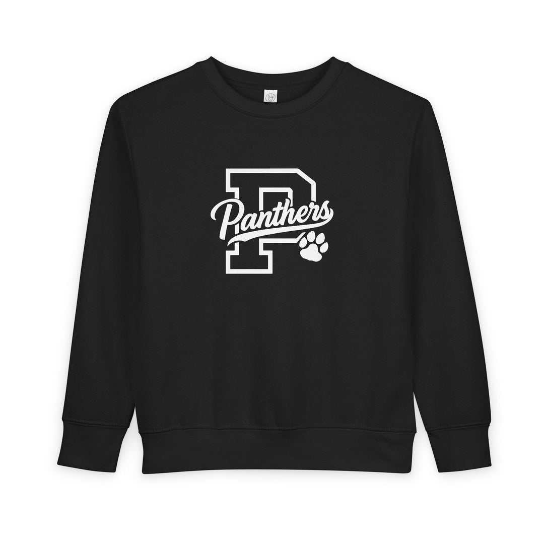Crown Point Panthers Unisex Toddler Crewneck Sweatshirt