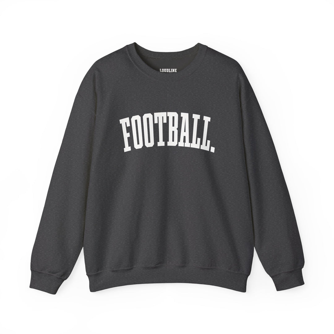 Tall Design Football Unisex Adult Crewneck Sweatshirt