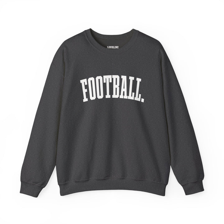 Tall Design Football Unisex Adult Crewneck Sweatshirt