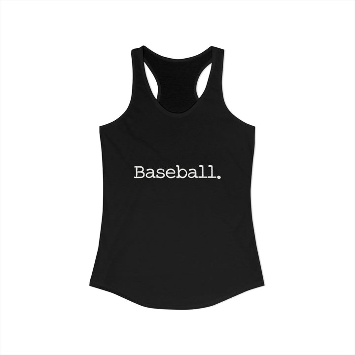 Typewriter Design Baseball Women&