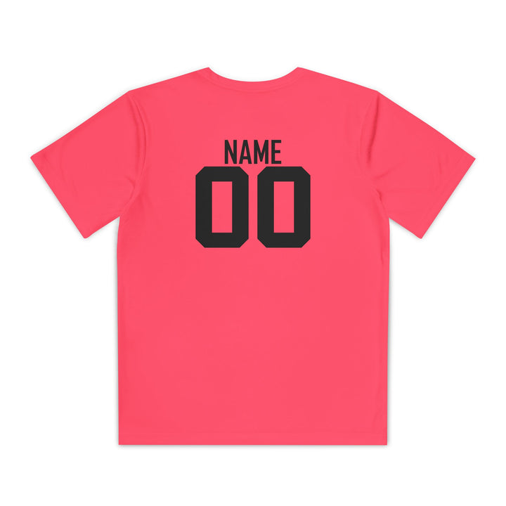 Unisex Youth Moisture Wicking T-Shirt Color Options 2