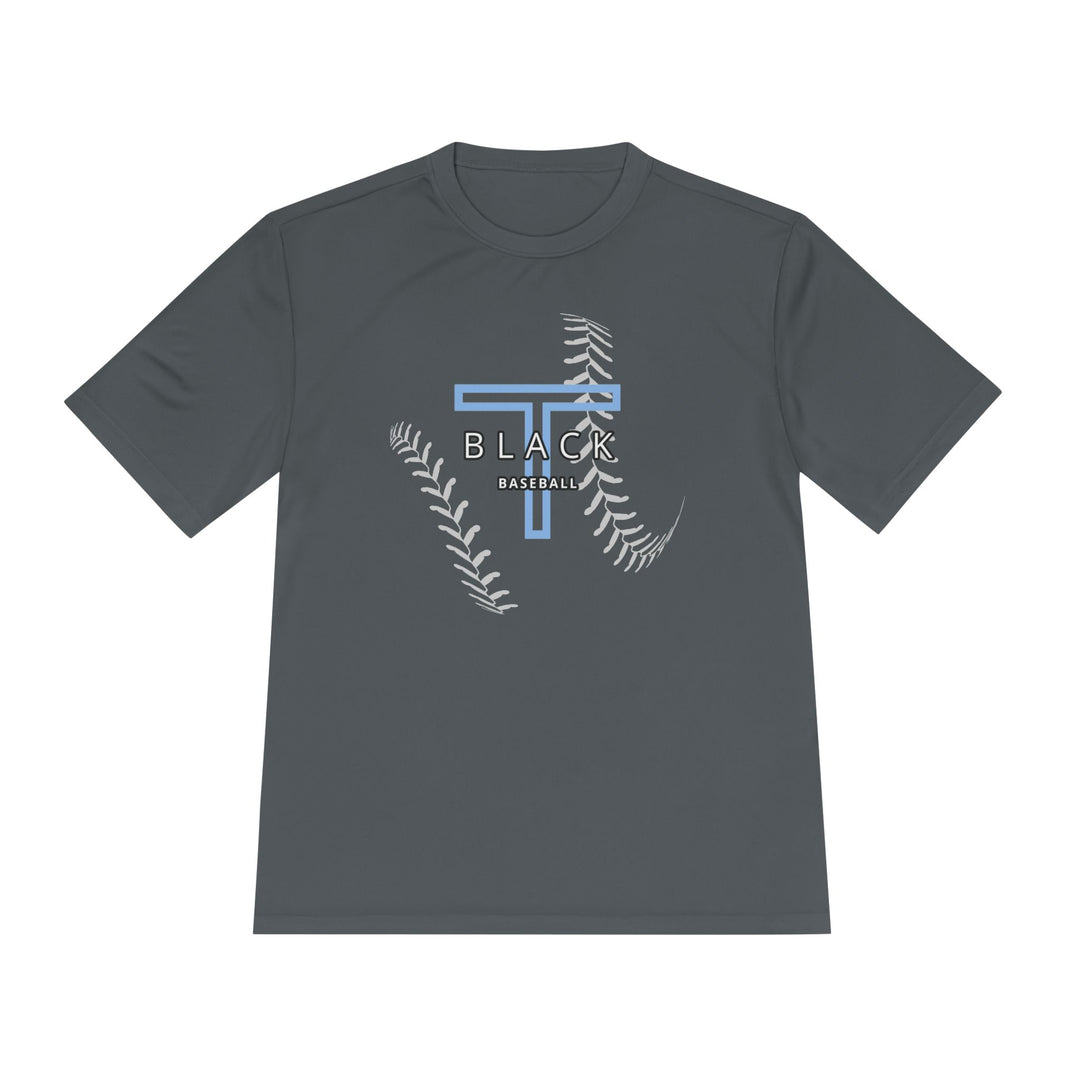 T-Black Dugout Unisex Adult Moisture Wicking T-Shirt