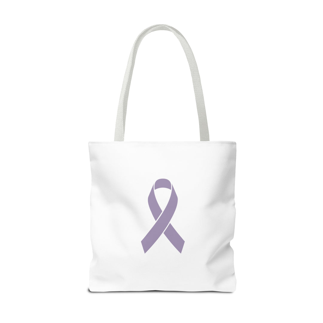 Cancer Collection Pick Your Sport Mom Ribbon &amp; Heart Tote Bag