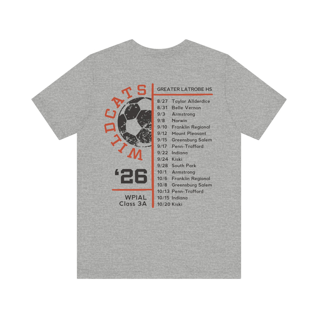 Latrobe Boys Soccer Unisex T-Shirt - League Shirt 2026 - Schedule