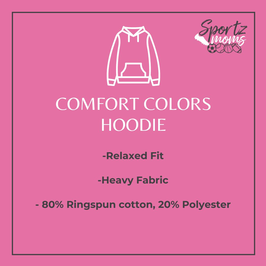 Cancer Collection Pick Your Sport Mom Ribbon &amp; Heart Adult Unisex Premium Hooded Sweatshirt