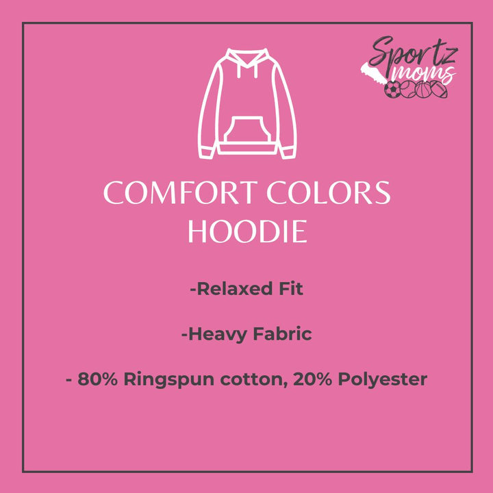 Cancer Collection Pick Your Sport Mom Ribbon &amp; Heart Adult Unisex Premium Hooded Sweatshirt