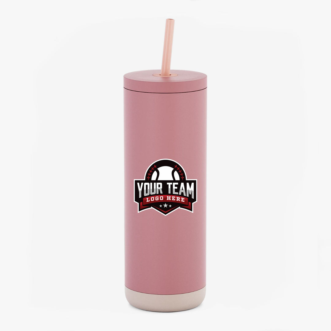 Skinny Tumbler with Straw 20oz