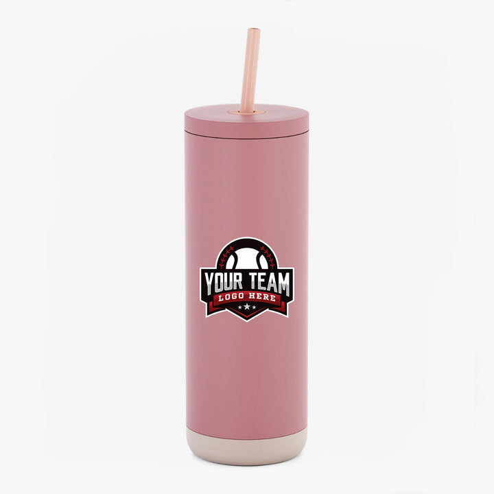 Skinny Tumbler with Straw 20oz