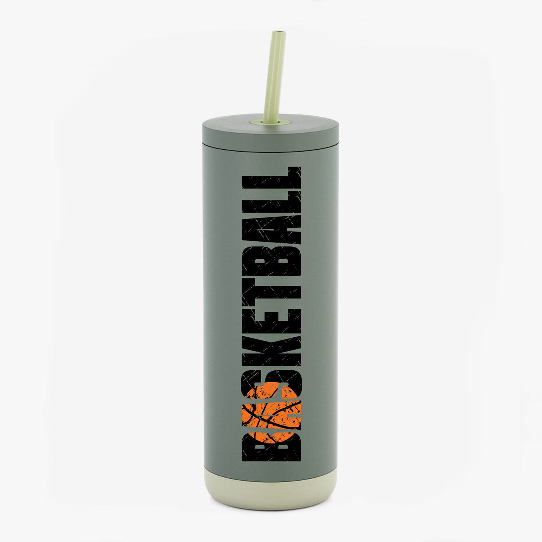 Sport Tumbler with Straw,  20oz (Water Bottle)