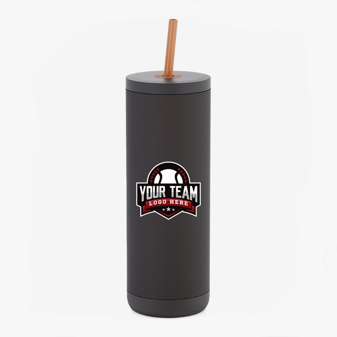 Skinny Tumbler with Straw 20oz
