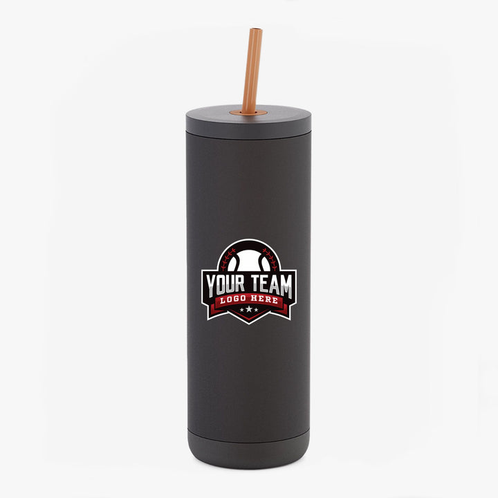 Skinny Tumbler with Straw 20oz