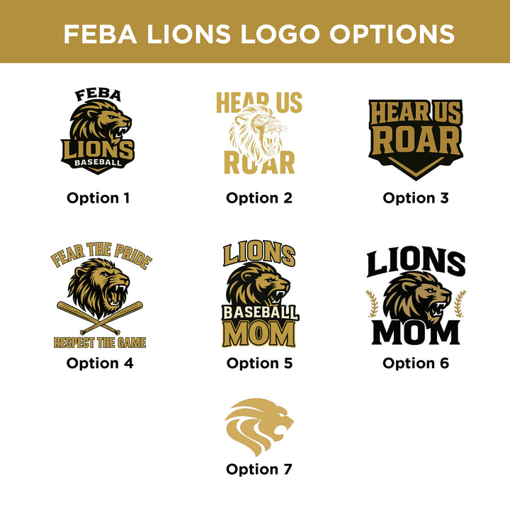 FEBA Lions Baseball Athletic Shorts