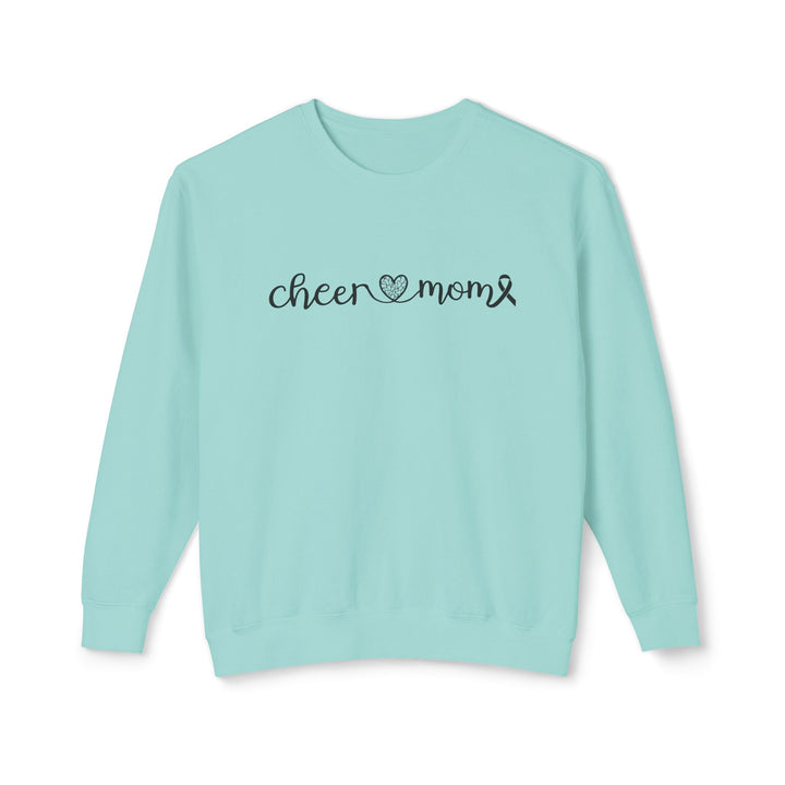 Cancer Collection Pick Your Sport Mom Ribbon &amp; Heart Adult Unisex Premium Crewneck Sweatshirt