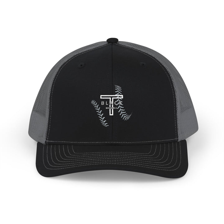 T-Black Dugout Unisex Richardson Snapback Hat (Embroidered)