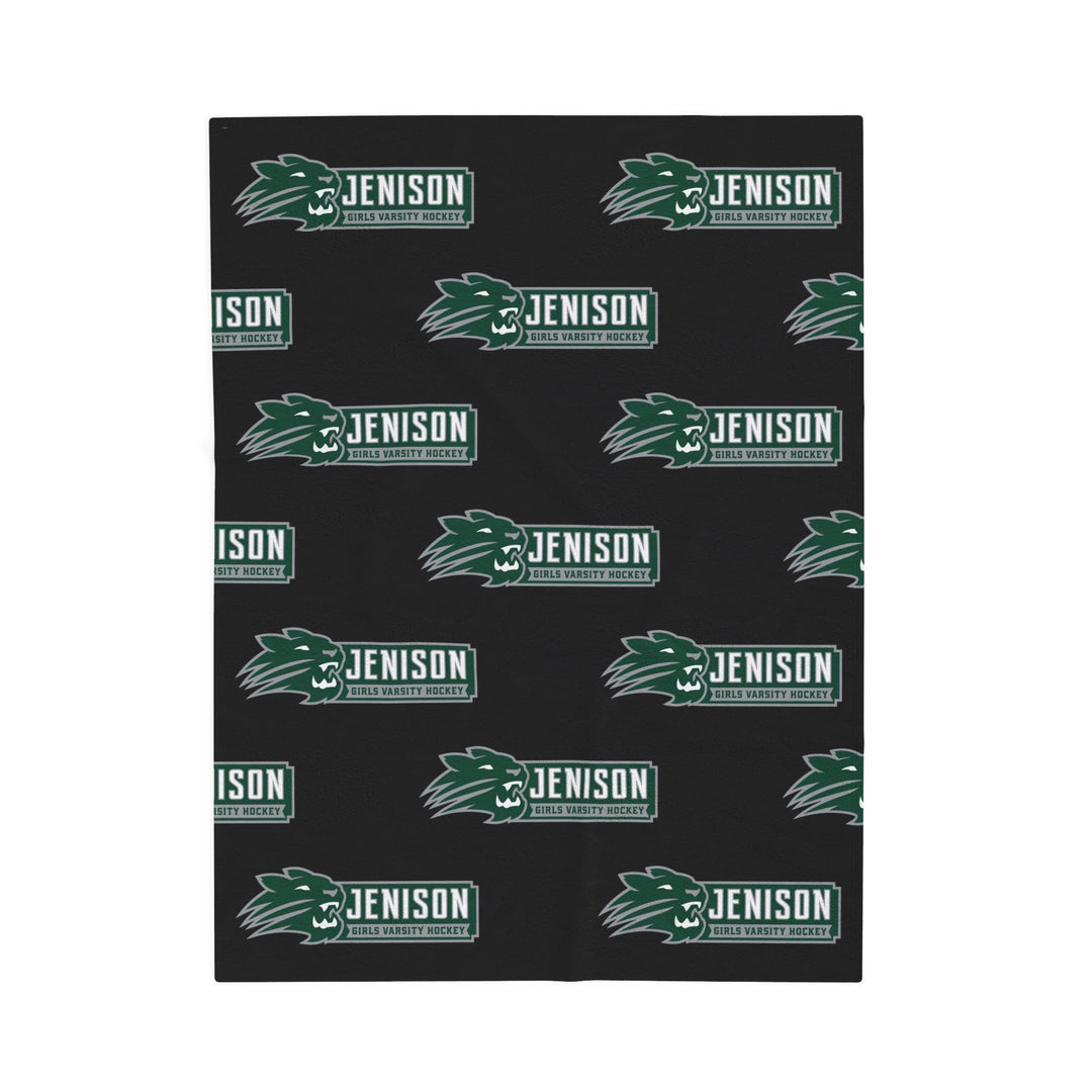 Jenison Girls Varsity Hockey Velveteen Plush Blanket