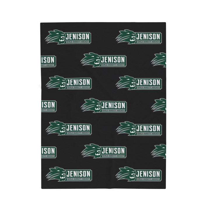 Jenison Girls Varsity Hockey Velveteen Plush Blanket
