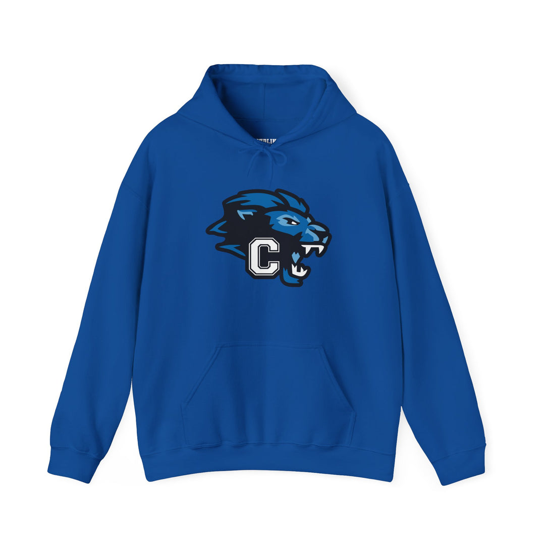 Canton Lions Football &amp; Cheer Unisex Adult Standard Hooded Sweatshirt