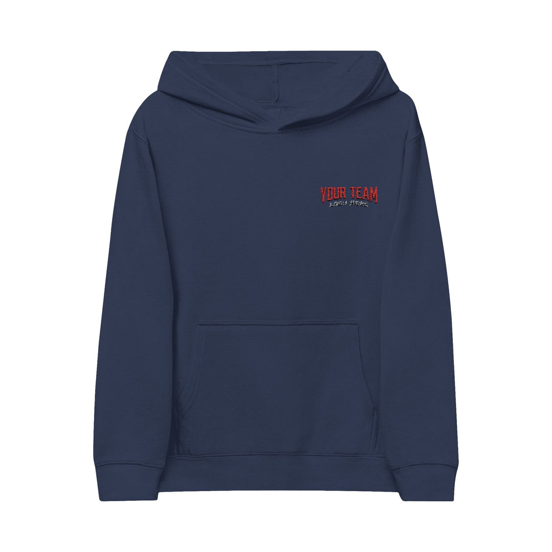 Unisex Youth Premium Fleece Hoodie - Embroidered