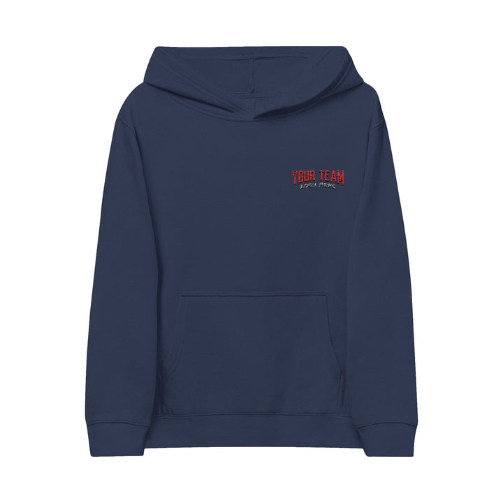 Unisex Youth Premium Fleece Hoodie - Embroidered