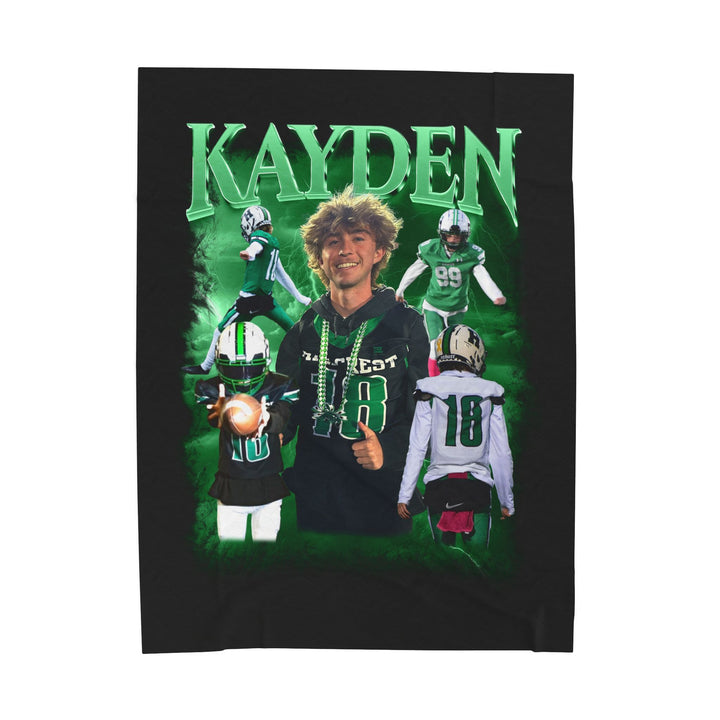 Picture Fusion Design Velveteen Blanket