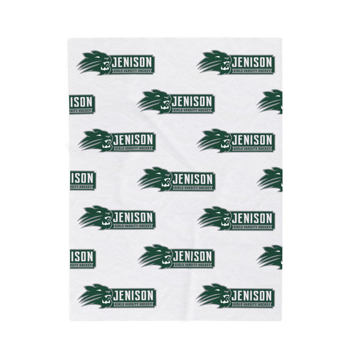 Jenison Girls Varsity Hockey Velveteen Plush Blanket