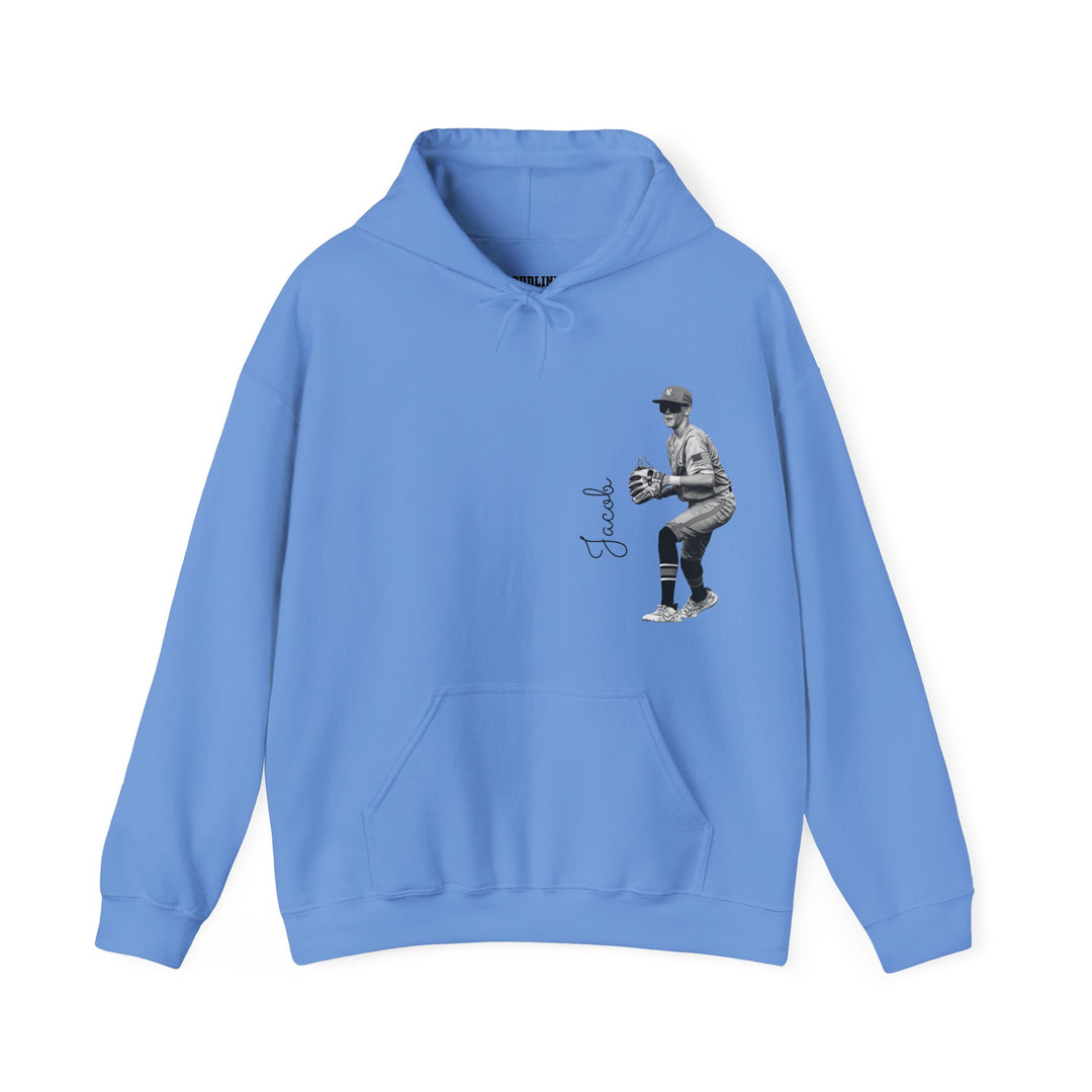 BW Picture w/Name Design - Unisex Adult Hoodie