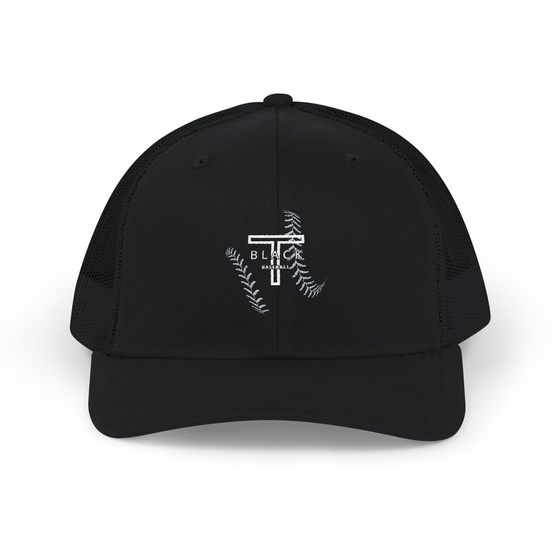 T-Black Dugout Unisex Richardson Snapback Hat (Embroidered)