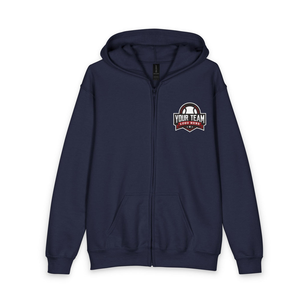 Unisex Youth Full-Zip Hoodie