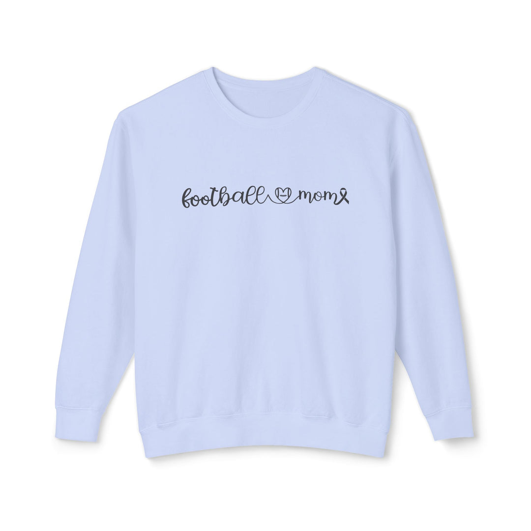 Cancer Collection Pick Your Sport Mom Ribbon &amp; Heart Adult Unisex Premium Crewneck Sweatshirt