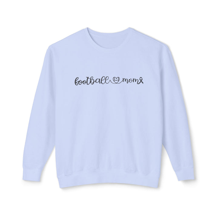 Cancer Collection Pick Your Sport Mom Ribbon &amp; Heart Adult Unisex Premium Crewneck Sweatshirt