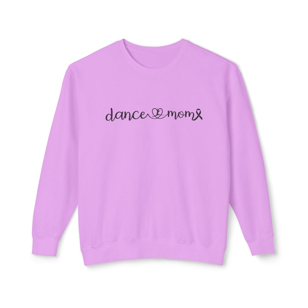 Cancer Collection Pick Your Sport Mom Ribbon &amp; Heart Adult Unisex Premium Crewneck Sweatshirt