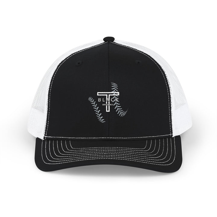 T-Black Dugout Unisex Richardson Snapback Hat (Embroidered)