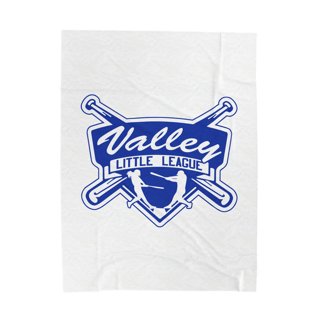 Valley Little League Velveteen Plush Blanket