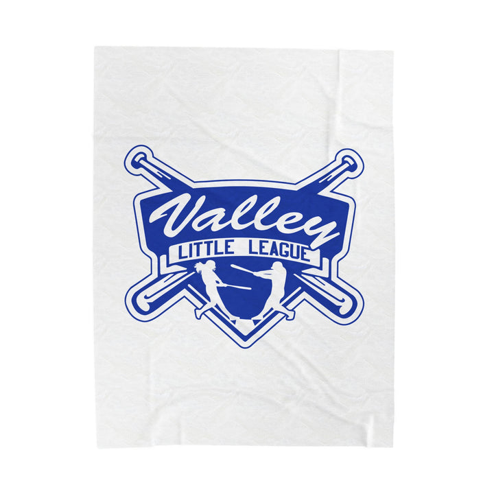 Valley Little League Velveteen Plush Blanket