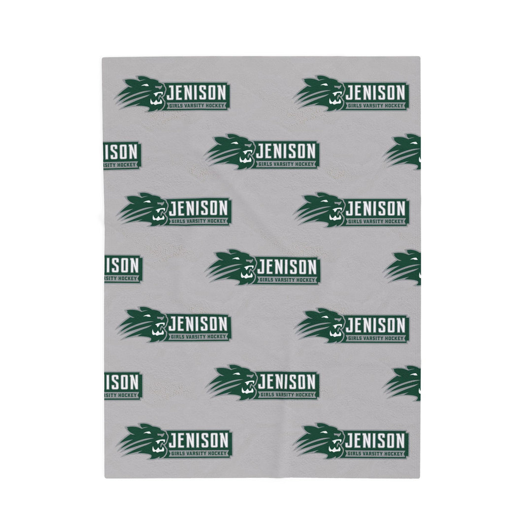 Jenison Girls Varsity Hockey Velveteen Plush Blanket