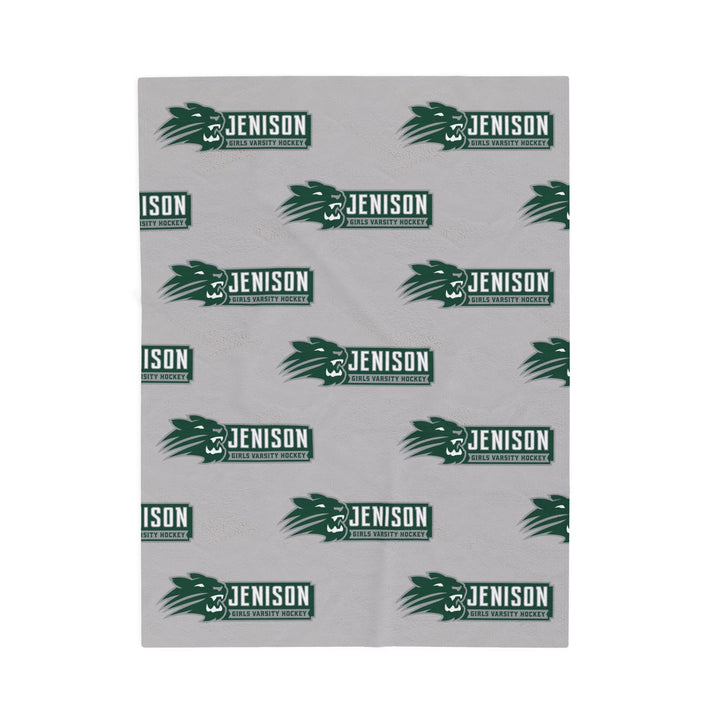 Jenison Girls Varsity Hockey Velveteen Plush Blanket