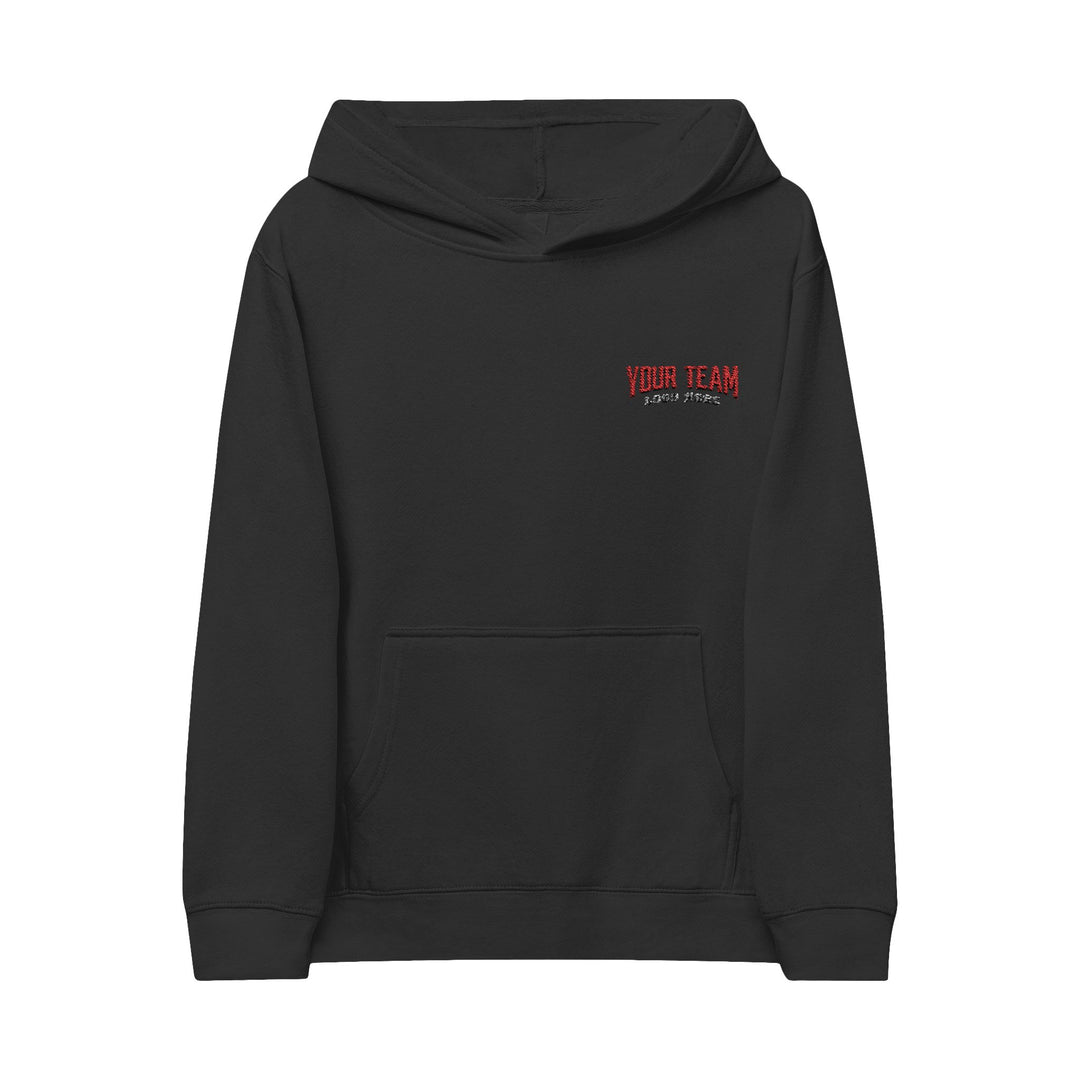 Unisex Youth Premium Fleece Hoodie - Embroidered
