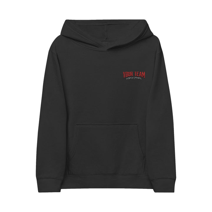 Unisex Youth Premium Fleece Hoodie - Embroidered