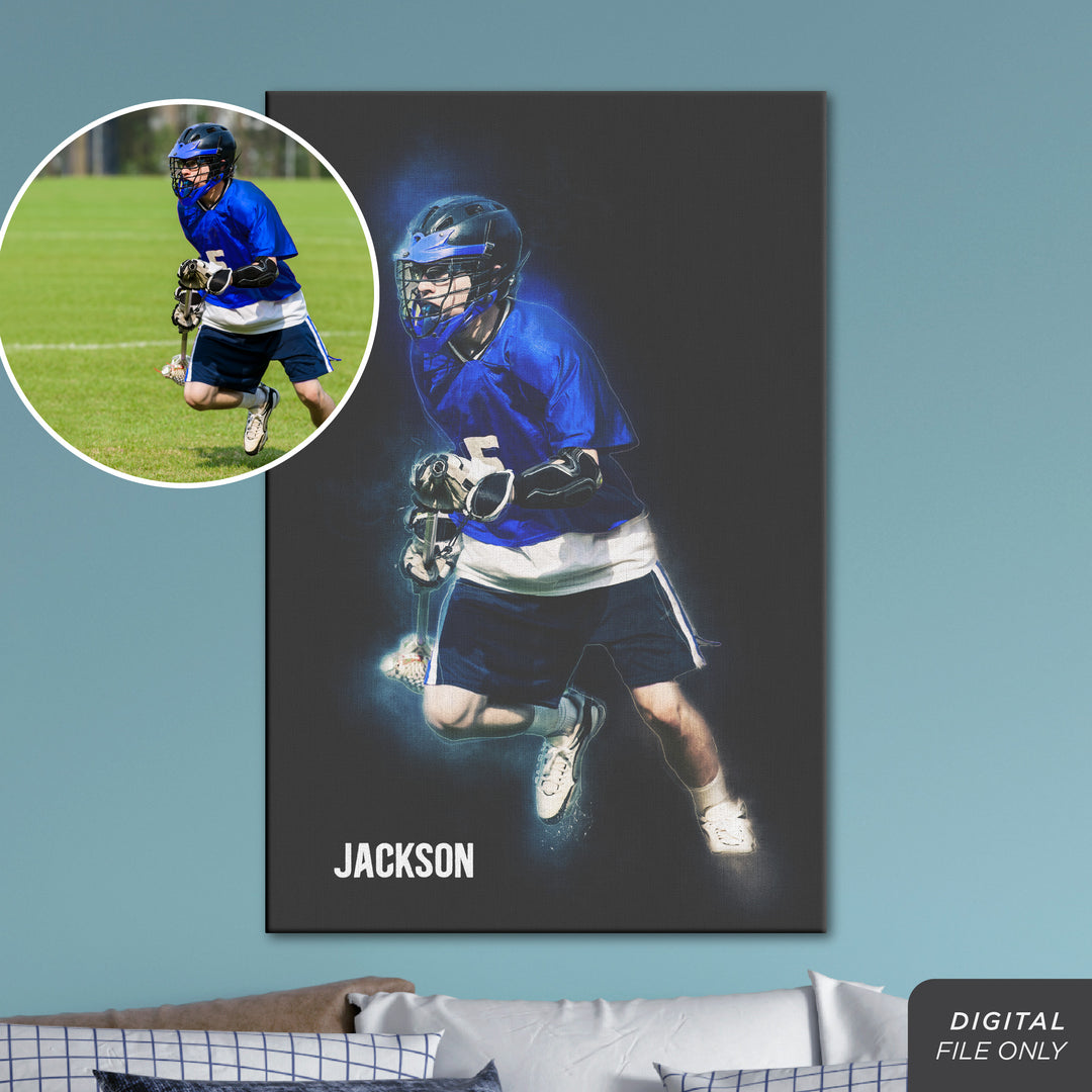 Custom Photo Digital Image - Gritty Effect