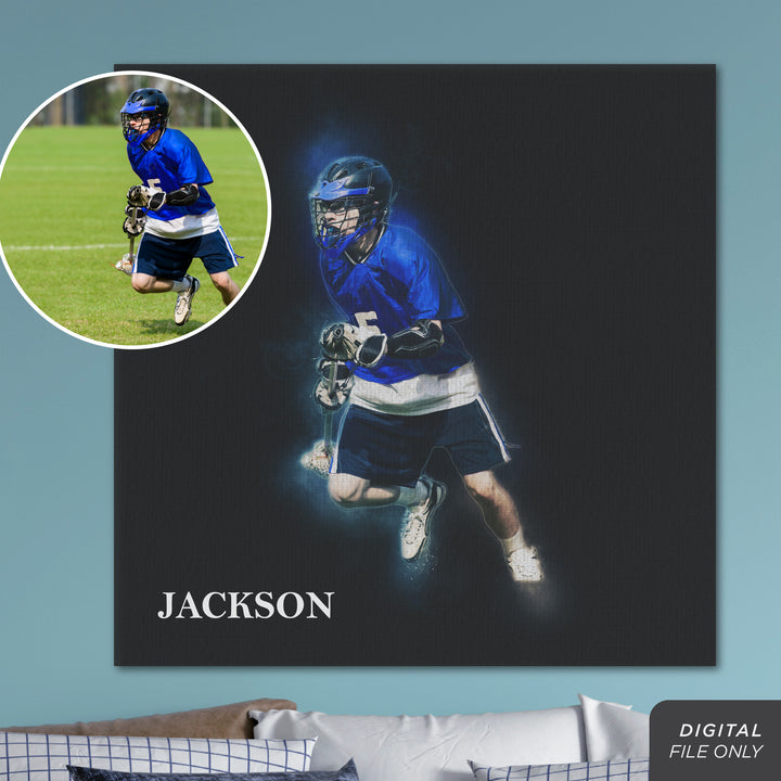 Custom Photo Digital Image - Gritty Effect