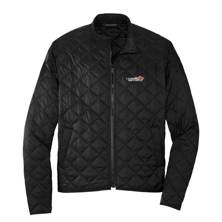 Latrobe Boys Soccer Unisex Quilted Full-Zip Jacket (Embroidered)